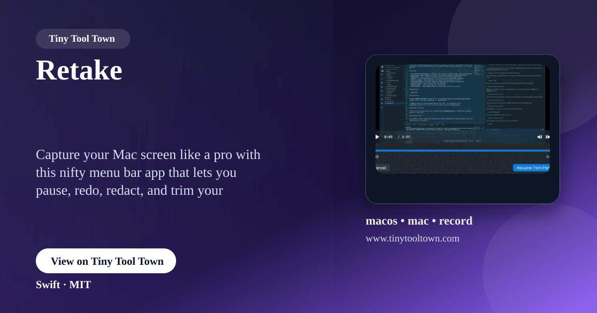 Screenshot of Retake