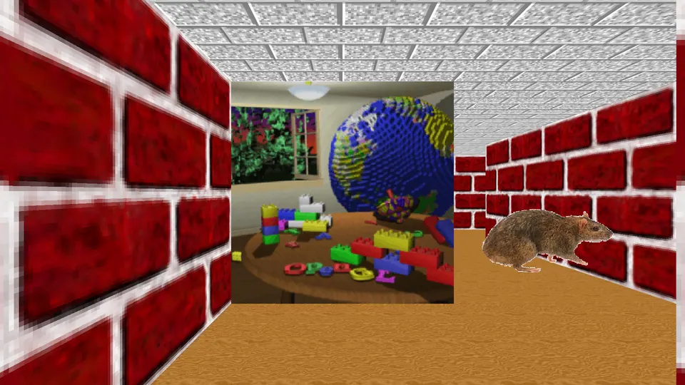 Screenshot of 3D Maze