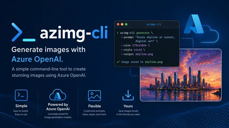 Screenshot of azimg-cli