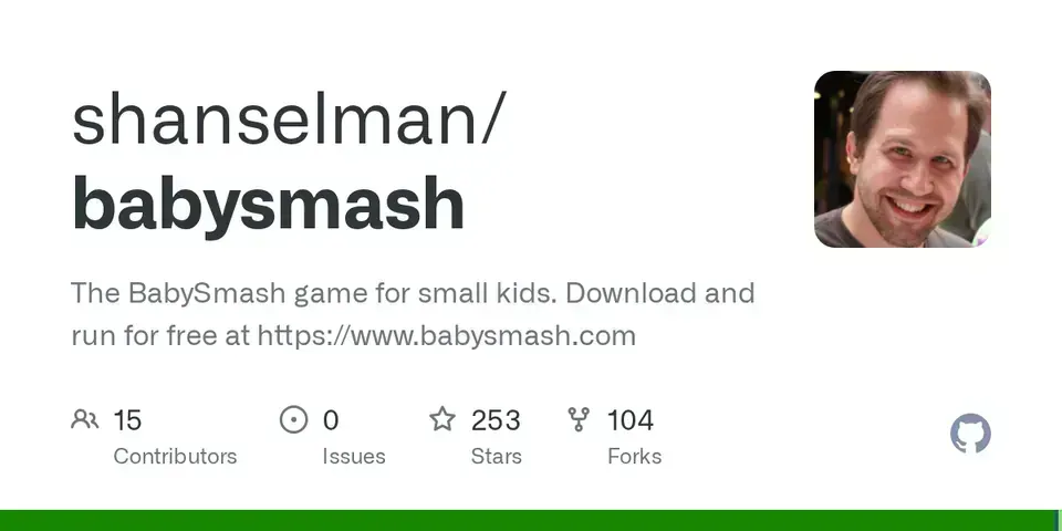 Screenshot of BabySmash
