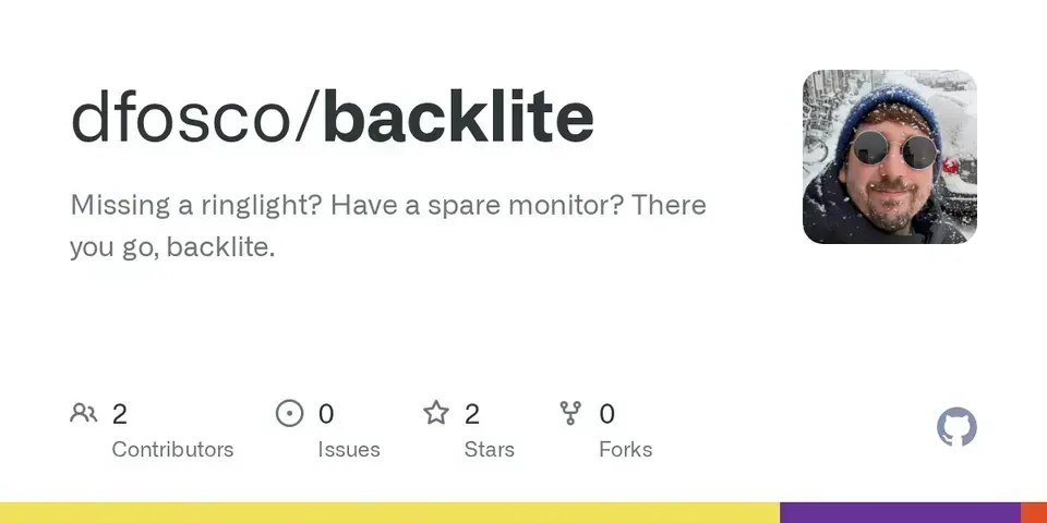 Screenshot of Backlite