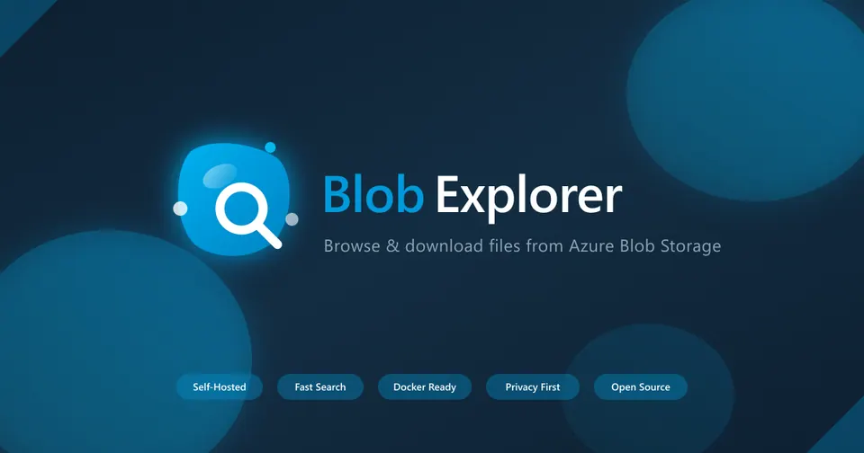 Screenshot of Blob Explorer