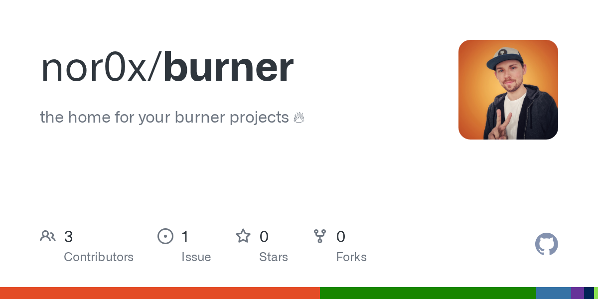 Screenshot of Burner