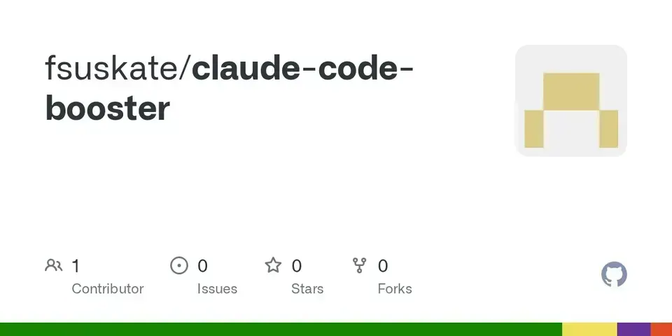 Screenshot of Claude Code Booster