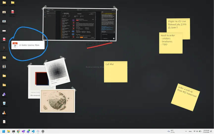 Screenshot of DeskBoard