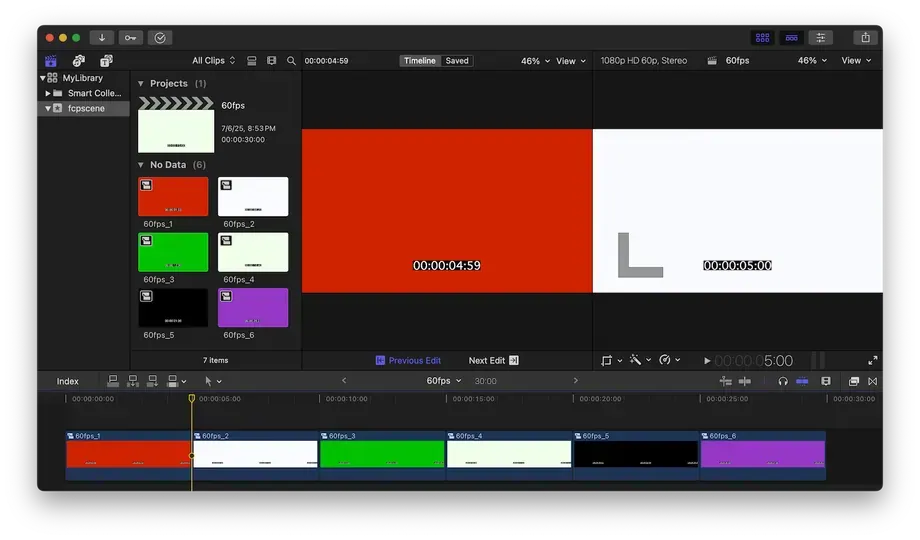 Screenshot of fcpscene