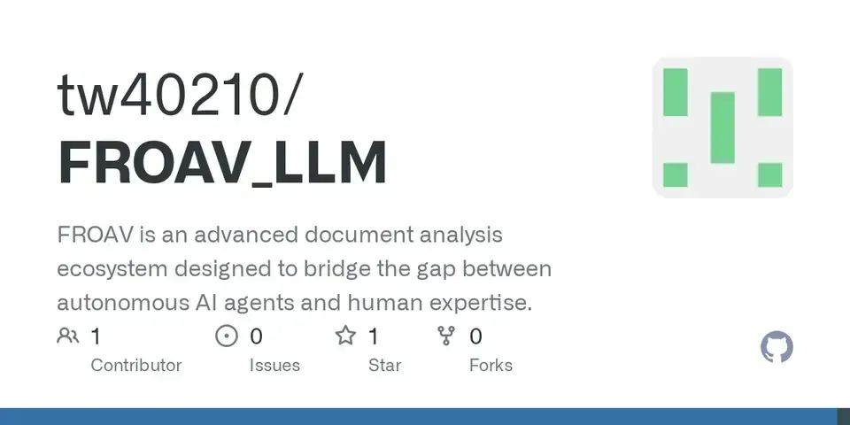 Screenshot of FROAV:Framework for RAG Observation and Agent Verification