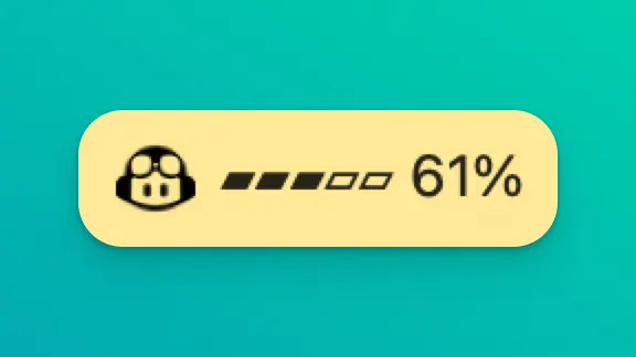 Screenshot of GitHub Copilot Usage Tracker
