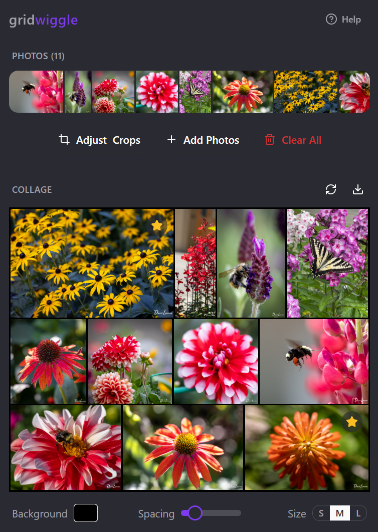 Screenshot of GridWiggle