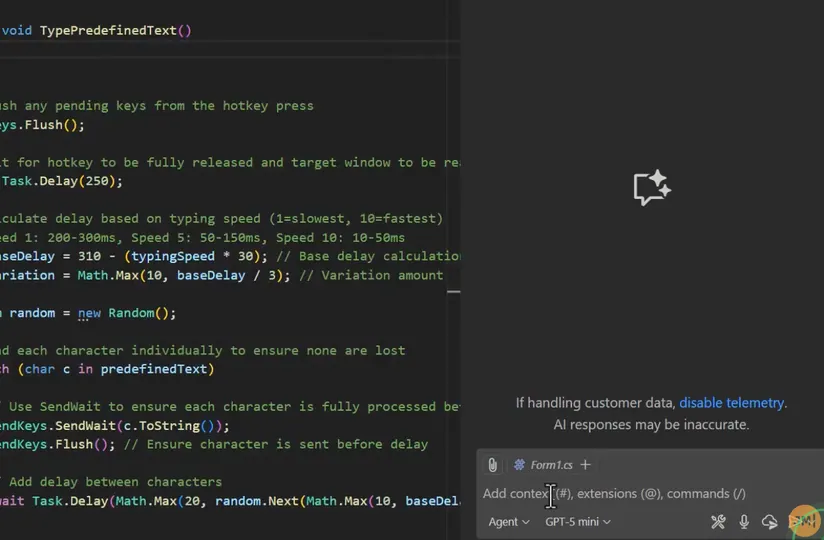 Screenshot of Hotkey Typer
