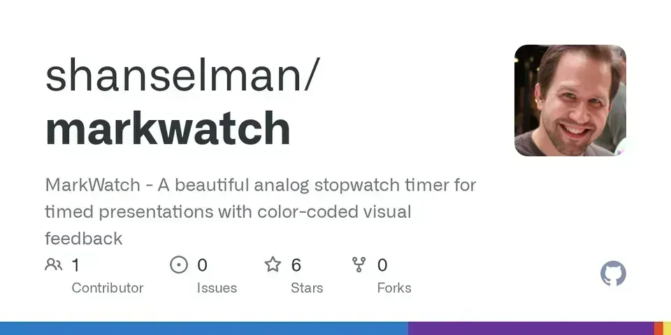 Screenshot of MarkWatch