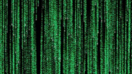 Screenshot of MatrixRain