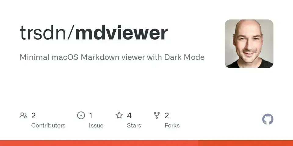 Screenshot of md viewer