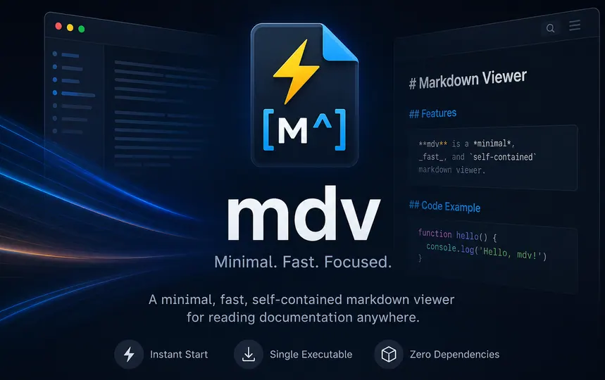Screenshot of mdv