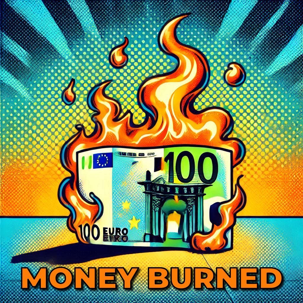 Screenshot of Money Burned CLI