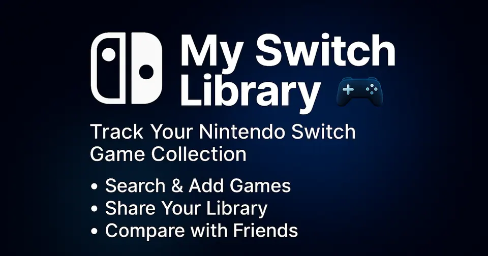 Screenshot of My Switch Library
