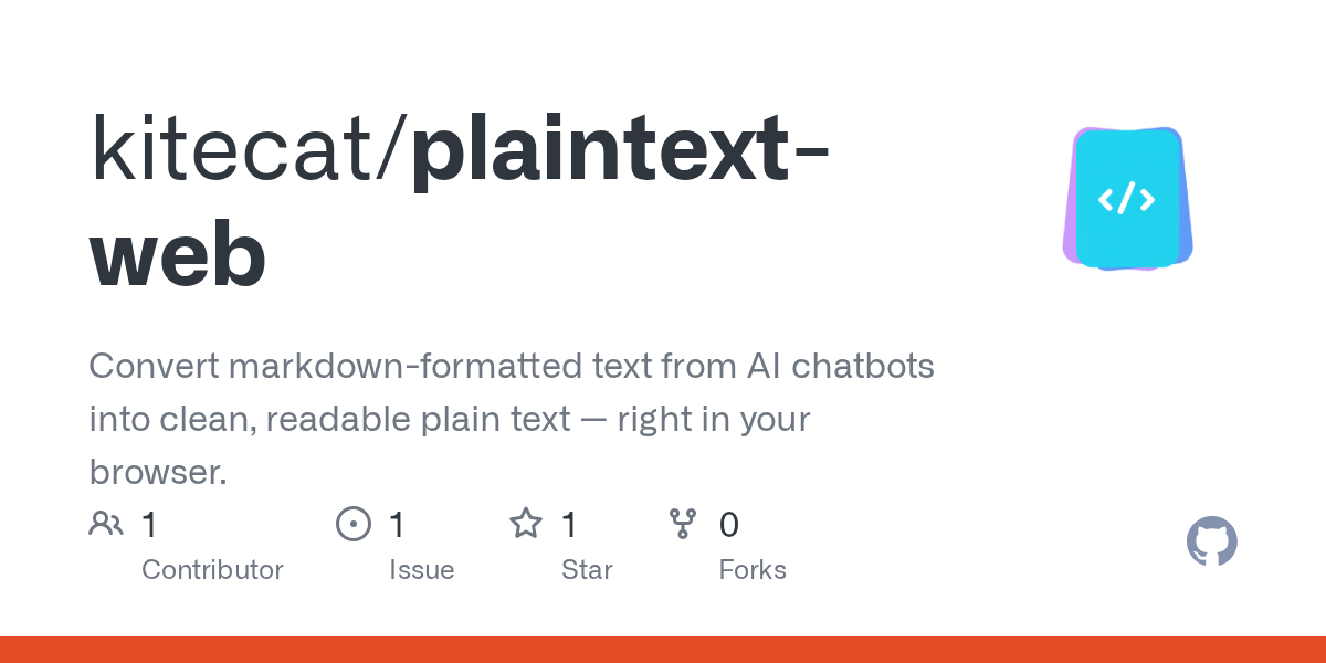 Screenshot of PlainText