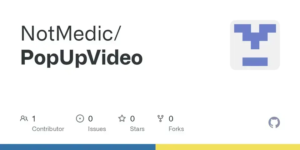 Screenshot of Pop-Up Video