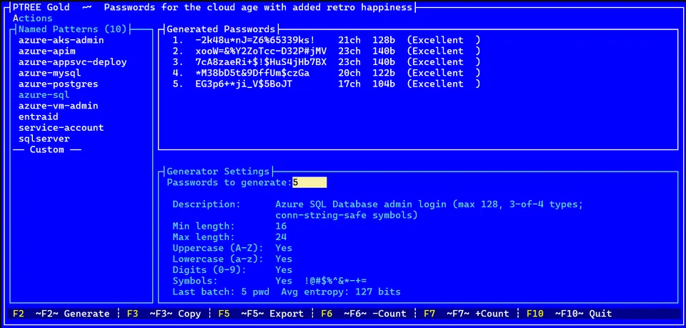 Screenshot of PTree Gold