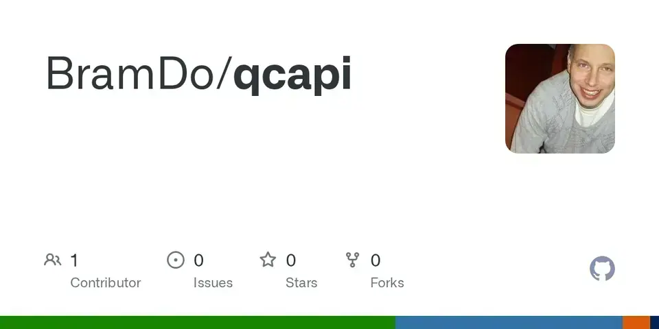 Screenshot of qcapi