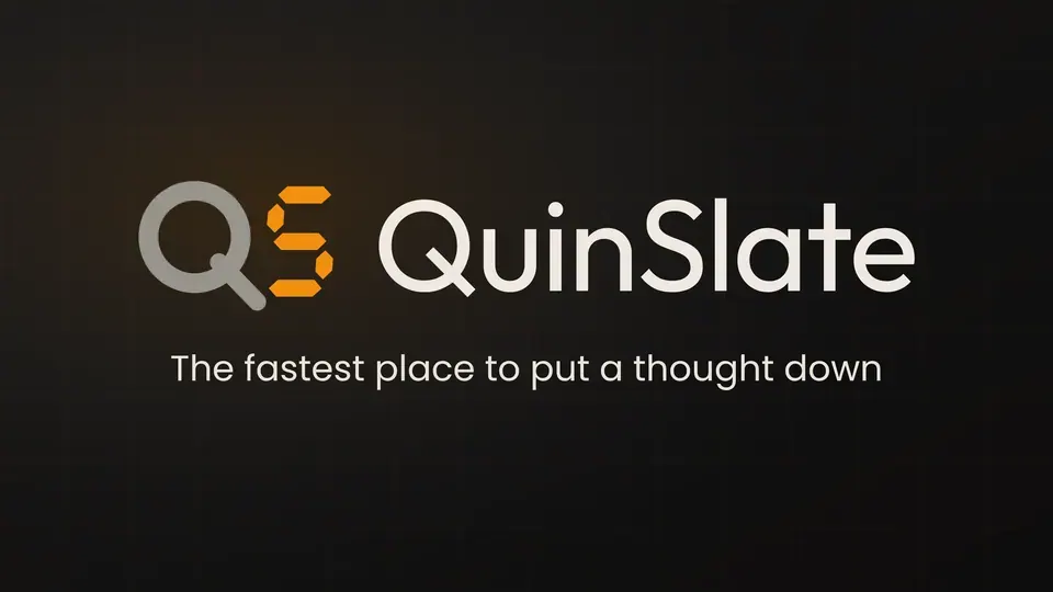 Screenshot of QuinSlate