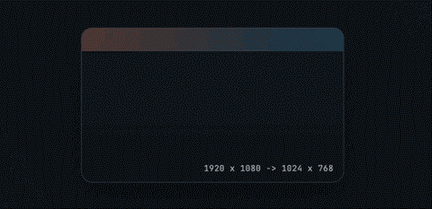 Screenshot of ResizeMe