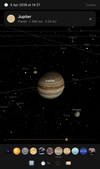 Screenshot of SolarSystem