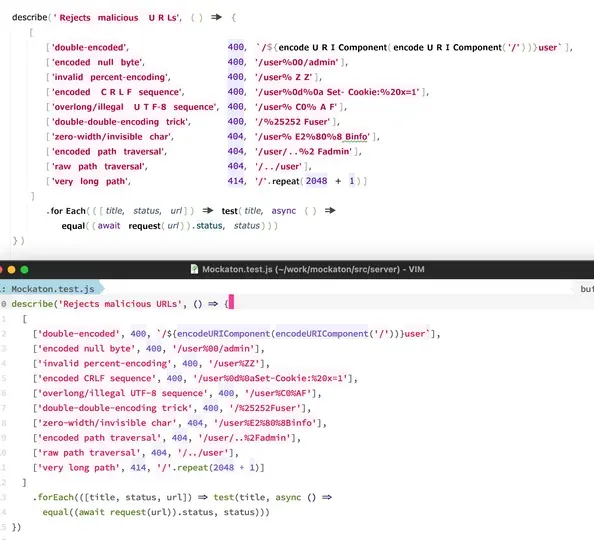 Screenshot of Tabular Eye IDE Plugin