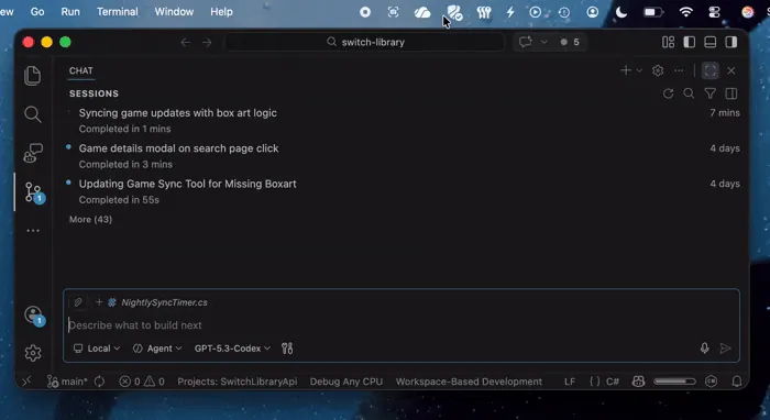 Screenshot of Tiny Clips