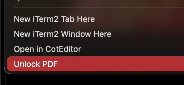 Screenshot of Unlock My PDF