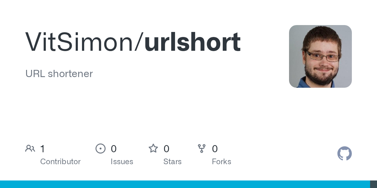 Screenshot of URL shortener