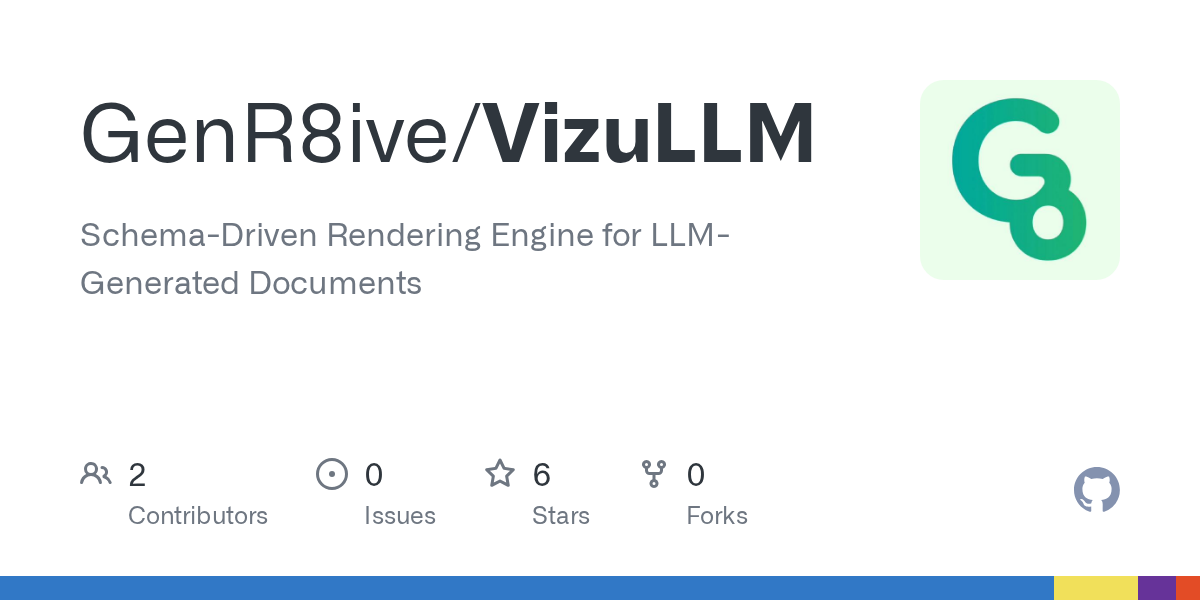 Screenshot of VizuLLM