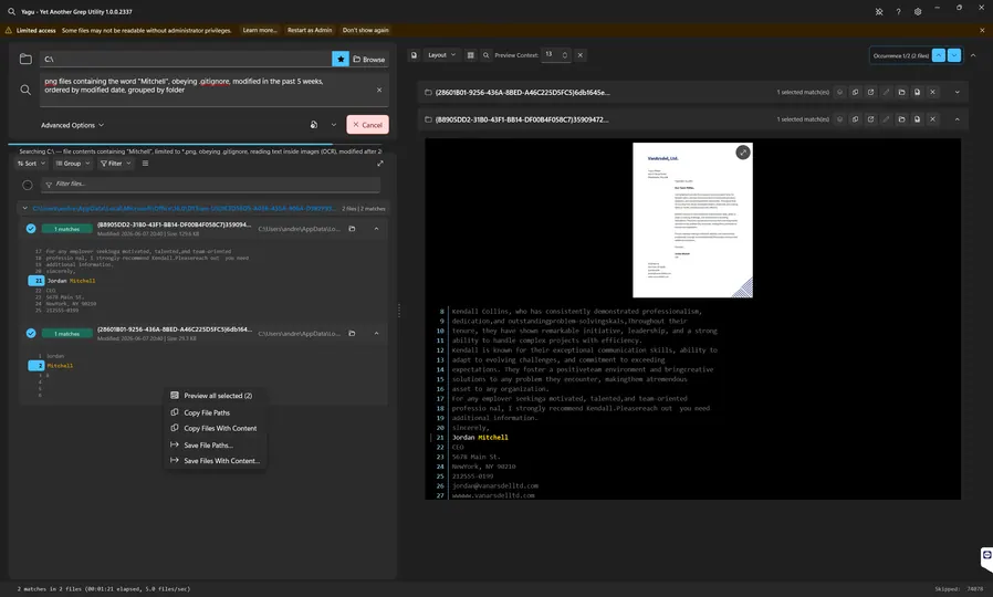 Screenshot of Yagu