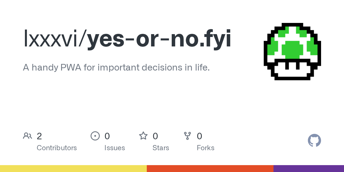 Screenshot of Yes Or No?