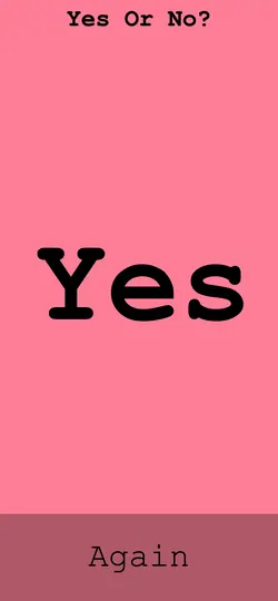 Screenshot of Yes Or No?